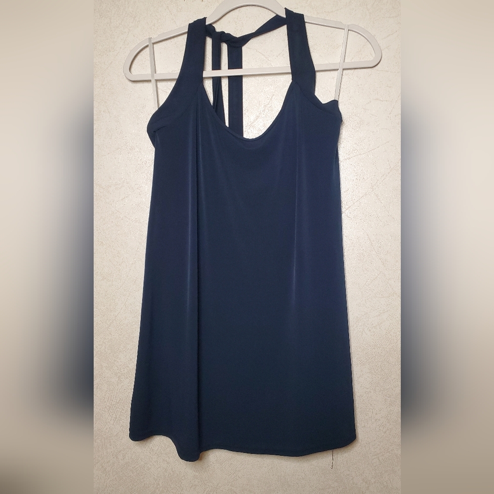 Jordan Taylor Beach Navy Halter Top Size:L